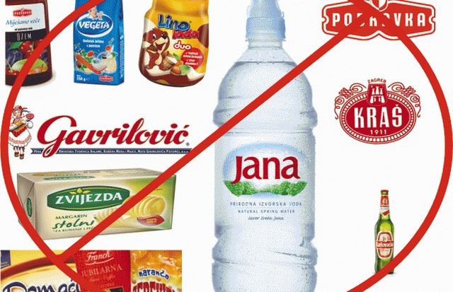 Bojkot hrvatskih proizvoda već daje rezultate, narodu je dosta nepravde i omalovažavanja